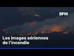 Les images aériennes de l'incendie dans la forêt de Fontainebleau