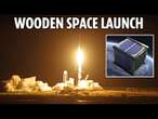 LIVE: World’s first wooden satellite launched into orbit on SpaceX