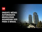 Comitiva com 13 autoridades brasileiras retiradas de Israel aguarda voo para o Brasil | PRIME TIME