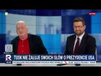 Śliwka: prezydent Nawrocki zbudował bardzo dobre relacje z prezydentem Trumpem | Gość Dzisiaj