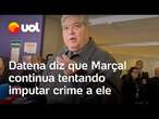 Datena diz que Pablo Marçal continua tentando imputar crime a ele e tumultua por não ter proposta