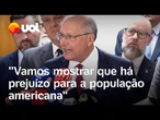 Tarifaço de Trump: governo não quer estender prazo, mas resolver caso até 31 de maio