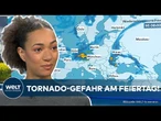 WETTER-CHAOS: Tornadogefahr in Deutschland – Wetter-Drama trifft ausgerechnet am Feiertag!