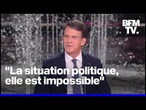 Motion de censure, Nouvelle-Calédonie... L'interview de Manuel Valls, ministre des Outre-mer