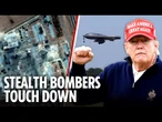 Watch Trump’s B-2 bombers return from ‘bullseye’ Iran mission as Putin sends ominous warning to US