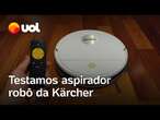 Aspirador robô da Kärcher com controle remoto é bom? Veja o teste e review completo!