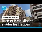 Moyen-Orient : l'Iran et Israël annoncent un arrêt des frappes • FRANCE 24