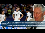 NATIONALMANNSCHAFT: "Das war schon ein herber Rückschlag" - Bastian Schweinsteiger zum DFB-Debakel