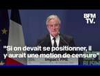 Électricité, charges patronales, AME: malgré ses concessions, Barnier toujours menacé par le RN