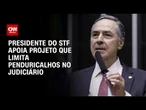 Barroso se diz favorável à lei que limita supersalários no serviço público | CNN ARENA