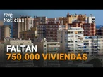 El BANCO de ESPAÑA ALERTA de la FALTA de OFERTA de VIVIENDA en el MERCADO | RTVE Noticias