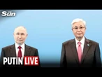 LIVE: Vladimir Putin hosts Kazakh president in Omsk, Siberia