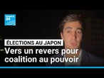 Japon : vers un revers pour coalition au pouvoir, selon les premières estimations • FRANCE 24
