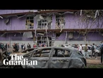 Russian drone attack on Kyiv injures 11 people