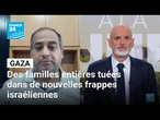 Gaza : des familles entières tuées dans de nouvelles frappes israéliennes • FRANCE 24