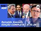 Reinaldo Azevedo: PT teme Lula fora de 2026; Haddad enfrenta resistência; Hugo Motta avança e +