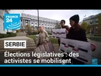 Serbie : élections législatives anticipées, un résultat incertain • FRANCE 24