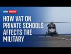 Military families raise concerns after government introduces VAT on private school fees