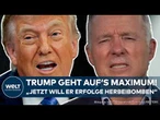 IRAN-KRIEG: Trump geht auf's Maximum! Plötzlich ändert der US-Präsident seine Strategie im Golf