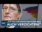 AUSWANDERUNGS-DEBATTE: Lauterbach mit klarer Ansage an Deutschland-Kritiker!