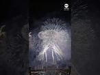 Amazing display of fireworks light up the Eiffel Tower ahead of Bastille Day