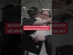 Proud mom earning a degree gets the ultimate surprise  #shorts #news #usa #surprise #family