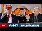 UKRAINE-KRIEG: Istanbul - Verhandlungen ohne Vorbedingungen? Trump macht seltsame Bemerkungen | LIVE
