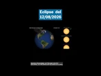 Así se verán los ECLIPSES totales de 2026 y 2027 y el anular de 2028 en España #shorts