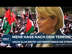 USCHI GLAS: Gegen Antisemitismus! Mehr Hass nach dem Terror? Starke Frauen gegen Judenhass