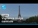 France : Paris placée en vigilance rouge canicule • FRANCE 24