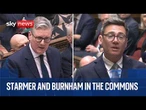 Starmer and Burnham speak on Hillsborough Law in Commons