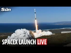 LIVE: SpaceX launches batch of Starlink satellites