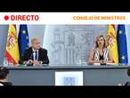 CONSEJO MINISTROS: RUEDA de PRENSA tras la REUNIÓN DEL GOBIERNO (03/09/2024) | RTVE