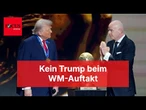 Trump lässt WM-Auftakt der USA gegen Paraguay sausen