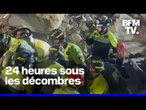 Italie: une femme de 74 ans secourue après être restée 24 heures coincée sous les décombres