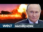 UKRAINE: Russland rückt massiv an der Front vor - Region Sumy unter heftigem Druck | WELT STREAM