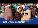 Aid distribution centres overran as 'gunshots' heard | Israel-Hamas war
