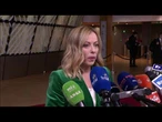 Ue, Meloni "Consiglio in chiaroscuro, soddisfatti su allargamento"