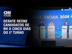 Debate Itatiaia reúne candidatos de BH a cinco dias do 1º turno | CNN PRIME TIME