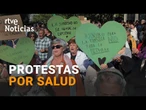 MOVILIZACIONES MASIVAS en DEFENSA de la SANIDAD PÚBLICA | RTVE Noticias