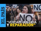 Víctimas del Patronato de Protección irrumpen en acto: “Verdad, justicia y reparación” | EL PAÍS