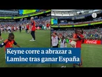 Keyne, el hermano de Lamine Yamal corre a abrazarle tras ganar España el Mundial 2026