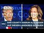 US-WAHL 2024: Erie County! Warum auch Trump und Harris auf diesen Landkreis in Pennsylvania schauen