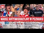 Setki osób przeszły ulicami Poznania. Skandaliczne hasła: "Białe imperium", Śmierć wrogom ojczyzny"
