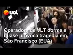 Operadora de VLT dorme e quase provoca tragédia nos EUA