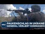 PUTINS KRIEG: Desolate Lage! Ukraine entzieht General an Front das Kommando - Russland vor Erfolg