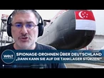 DEUTSCHLAND: Spionage-Drohnen über Deutschland? Cyberexperte äußert sich zur Lage