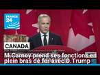 Canada : Mark Carney prend ses fonctions en plein bras de fer avec Donald Trump • FRANCE 24