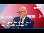 Censure, union des droites…L’interview d’Éric Ciotti (UDR) en intégralité