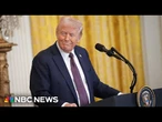 LIVE: Trump delivers remarks at the White House | NBC News